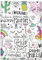 Quttie Reisepasshülle für Kinder, Damen und Herren, süße passhülle, reisepass (Ladies Unicorn Pattern)
