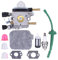 Vergaser Satz Reparatur mit Luftfilter Benzinschlauch Zündkerze Dichtung Kraftstofffilter Pumpe für Stihl BG 45 BG46 BG 55 BG55 BG65 BG 85 BG85 SH 55 SH55 SH 85 SH85 Laubbläser Saughäcksler Blasgerät