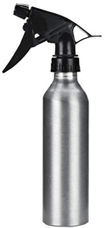 Botellas de spray, botella de spray, pequeños recipientes de líquido recargables, botella de spray de 8.5 fl oz, pulverizador de metal recargable, for plantas, pulverizador de agua, herramienta de nie