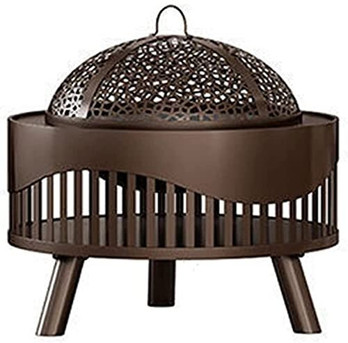 Grill Barbecue à gaz extérieur Cour extérieure Foyer Portable Ménage Barbecue Poêle Intérieur Grill Jardin Grill Patio Meubles
