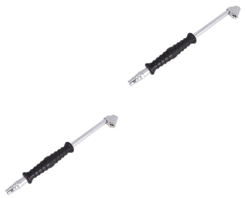 Gatuida 2 Stücke Stärkste Chuck Für Auto Reifen Metall Bike Inflator Pumpe Einfach Zu Bedienen Düse Adapter