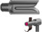 Magnetischer Haarstyling-Aufsatz für Dyson HD15, HD01, HD02, HD03, HD04, HD08, Lockenwickler und Glätteisen, perfekt für schnelles Volumen, Locken und Glätten