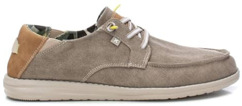 XTI - Zapatilla Hombre Beige - Calzado Cómodo y Versátil - Moda Casual - Modelo 14404603 (Talla 43)