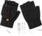 Gloves Mittens Leather Rechargeable Battery Outdoor Heated Gloves Warmer Li-ion Winter Gloves (Black, One Size)
