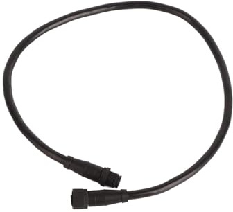 Cavo di alimentazione, spina dorsale o cavo di goccia, cavo elettrico maschio con 5 Pin 1m/39.4in lungo per il cavo NMEA2000, materiale ABS, IP67, misura per le reti di NMEA 2000, per le reti di