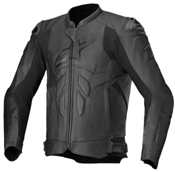 Alpinestars Dusk Motorrad Lederjacke | Wetterfester Fahrkomfort