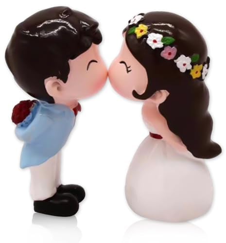Decorazioni Matrimonio,Coppia di Statuette per Nuziale,Figure Della Torta Nuziale,Usata per la Decorazione Della Torta, Decorazione Della Tavola,Decorazione per Proposta,San Valentino