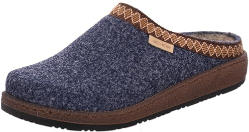 Rohde Damen Pantoffel Hausschuh aus Softfilz Bestickt lose Einlagen Novara 6425