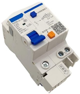 Disjoncteur NXBLE-32 1P+N 30mA C6A 10A 16A 20A 25A 32A Disjoncteur différentiel Remplace le disjoncteur différentiel DZ47LE-32(C32A)