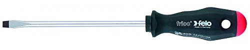 Felo Serie 500 Frico, Flach-/Schlitz-Schraubenzieher, schwarz / rot, 8.0 x 1.2 x 175mm
