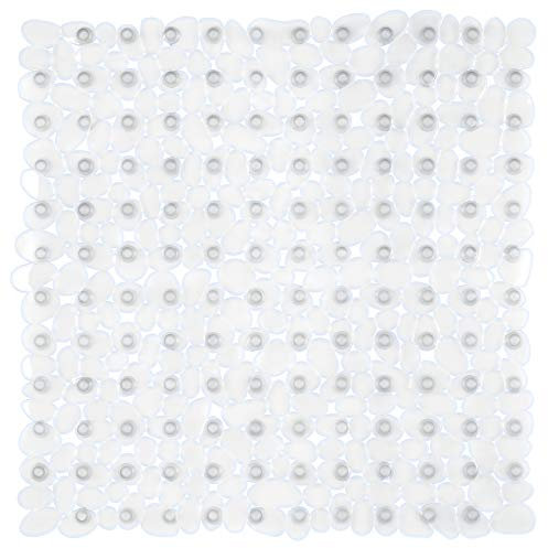 Circul Duschmatte 53 x 53 cm transparent Steinoptik