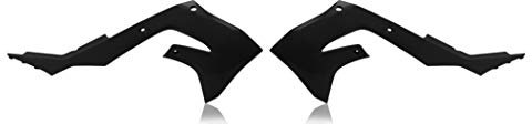 ACERBIS 0023650.090 COPPIA FIANCHETTI RADIATORE KAWASAKI KXF 450 2019 NERO