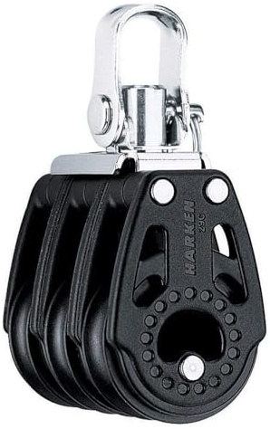 Harken 29mm Triple Carbo Air Block w/Swivel