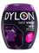 Dylon Textilfarbe für Maschine, Dunkelviolett, 350g Puder, für Baumwolle, Wolle, Synthetikfasern
