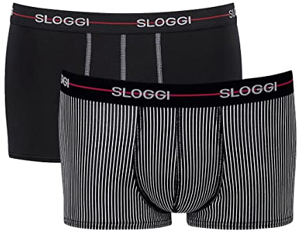 Sloggi Herren Unterhose Men Start Hipster Box/ 2-Pack