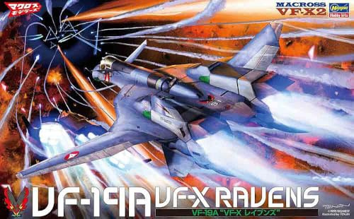 Hasegawa 665873-1/48 VF-19A VF-X Ravens - Maßstab 1:48
