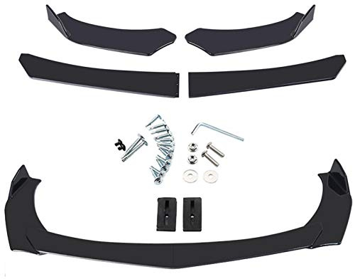 Luckxing Spoiler De Séparateur De Protection, Universel Kit De Pare-Chocs Avant De Voiture, Spoiler Séparateur De Lèvre De Pare-Chocs