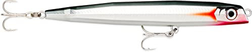 Rapala - Flash -x Fischereiköder Dart Plastikkonstruktion - Lögermeer fließen - Variable Schwimmtiefe - Größe 14 cm / 42 g - in Estland hergestellt - Silber