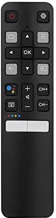 CRGANGZY Smart TV Remote Control th Voice Control RC802V Replement Controller for TCL Android TV 40S330 32S330 65Q637 55Q637 55S430