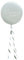 Ginger Ray Mummy to Be Babyparty Ballon mit botanischem Schwanz, Grün, 120 x 50 x 120 cm; 100 Grams
