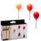Peleg Design - Balloongers Key Hooks for Wall - Fun Balloon-Shaped Key Holder for Wall | Decorative Keys Hanger Set of 3 | Keys Hooks w/ 3 Install Options | Holder for Fridge | Cute Holders