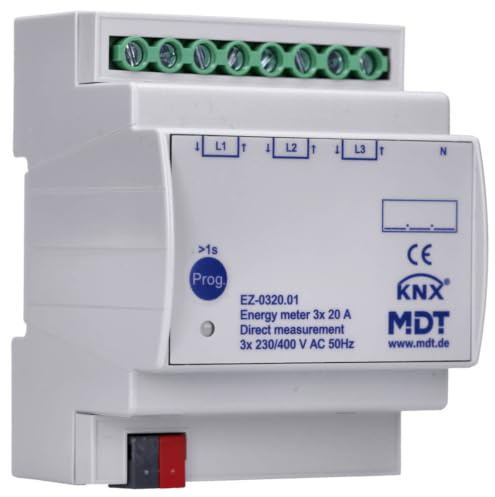 Energiezähler 3-fach 20 A, Direktmessung MDT EZ-0320.01