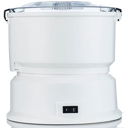 Sbucciatore elettrico per frutta e verdura, sbucciatore elettrico automatico a rotazione rapida Essiccatore per verdure Disidratatore per insalata per frutta e verdura da cucina,P-01,EU