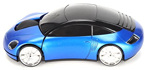 Souris Voiture Sans Fil,Tbest Souris D'Ordinateur en Forme de Voiture Rocessoires D'Ordinateur Périphériques, Souris D'Ordinateur Portable Intelligente en Forme de Voiture Portable 2.4G Souris sans Fi