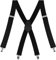 Nutabevr Bretelles Homme, élastique et ajustable Bretelles en forme de X de 3,5 cm de large, plage réglage la longueur est de 70 à 110 cm, avec 4 Métal durables Clips X forme pour Homme et Femme