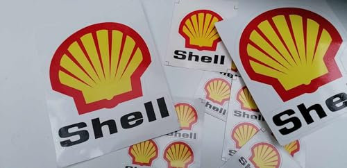 Shell Sticker Ref:01 – Monomer Ø 05 bis 120 cm – Le Mans Herbie 53 Cox Racing 911 944 (15 x 15 cm)