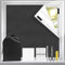 TOKPLNU Blackout Blinds 300x145cm 100% Portable Blackout Curtain Material Temporary Blackout Blinds Stick on Window Black Out Blinds Cover No Drill for Bedroom Travel Skylight Nursery Car,Black