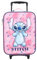 Disney Stitch Trolley Koffer 12L Kinder Mädchen Kinderkoffer Trolley Handgepäck Kindertrolley (Rosa)