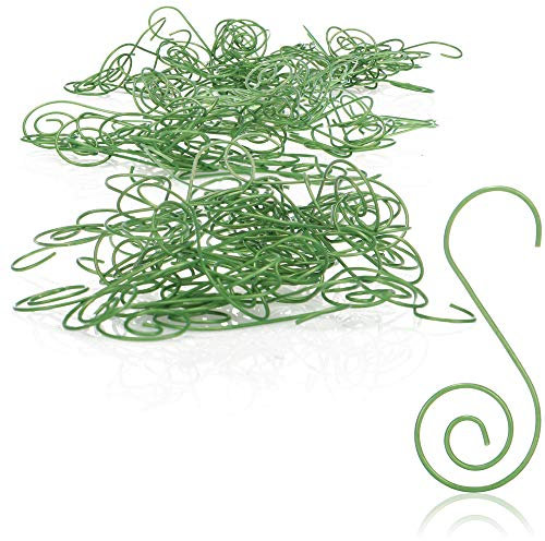 com-four® 200x Haken für Weihnachtsbaumschmuck - Weihnachtsbaumhaken - Doppelhaken für Weihnachtsbaum-Deko - Perfekt für Deko-Anhänger