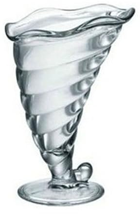 SDGRJKL Eisbecher Fortuna Muschel Ø 11 cm 320 cm,A