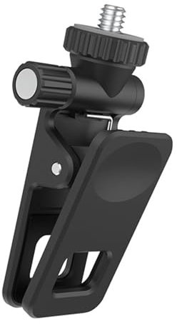 Mllepjdh Monitors Camera Mount Clamp Clip Screen LCD Display Top Fill Light Flashing Holder Webcam Stand 1/4 Screw Connector