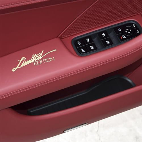 dnofowl Auto-Metall-Aufkleber,Auto 3D Karosserie-Aufkleber,Auto-Styling-Zubehör,für Hyundai i30/N Line/Kombi/Fastback N,A-Gold