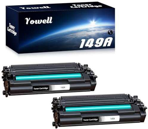 Yowell 2X 149A Toner Kompatible für HP 149A W1490A 149X Schwarz Mit Chip für Laserjet MFP 4102fdw 4102dw 4102fdn Laserjet Pro 4002dn 4002dw 4002d