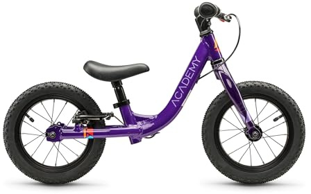 Academy Grade 1 Laufrad 12 Zoll, ab 2 Jahren, ab ca. 85–100 cm, leichtes Kinderlaufrad (Purple)