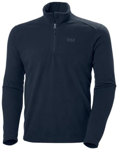 Helly Hansen Daybreaker 1/2 Zip Fleece M Maglione, Blu Navy, XL Uomo