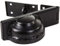 Left Handed Padlock Protector Hasp - Heavy Duty Black Outdoor Cover/Guard