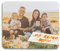 Mousepad mit eigenen Fotos, Texten und Logos Personalisieren - ca. 23 x 19 cm - Rutschfestes, Flexibles Gummipad mit Stoff-Oberfläche