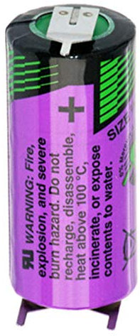 SL-761/PT Tadiran Lithium 3,6V Batterie SL 761/PT 2/3AA Zelle mit Print Kontakten 1/2 pin +/-