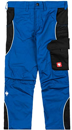 Engelbert Strauss E.S. Kinder Bundhose Hose e.s. Active (blau/schwarz, 110/116)