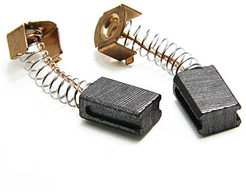 4Pcs Carbon Brushes Spare Parts 2 Pairs Motor Carbon Brushes 5x8x12mm for Black Decker Angle Grinder G720