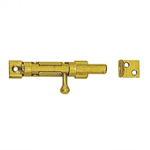 Garden Gate Latch with Knob 70 x 16 mm Yellow