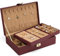 Vlando Schmuckkästchen für Frauen und Mädchen, 2-lagig, große Schmuck-Organizer-Aufbewahrungsbox, PU-Leder, Schmuckhalter mit abnehmbarem Tablett für Halsketten, Ohrringe, Ringe, Geschenke, Rot