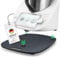 Gleitbrett für Thermomix TM6 TM5 Anthrazit - Made in Germany - Fair produziert & in sozialer Werkstatt verpackt - Hochwertige Teflon Gleiter - müheloses Verschieben & sicherer Stand - Rollbrett