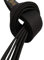 TEKKA BUDO Kampfsport Gürtel - Schwarz 330 cm Länge, 4 cm Breite - Karate, Judo, Taekwondo, Jujutsu, Kickboxen, Ninjutsu, Schwarzgurt