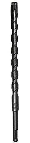Starrett Foret SDS Plus - 16 x 260 mm KBPX16D PGM - Pointe en carbure - Approuvé pour le béton, la maçonnerie, la pierre, les briques