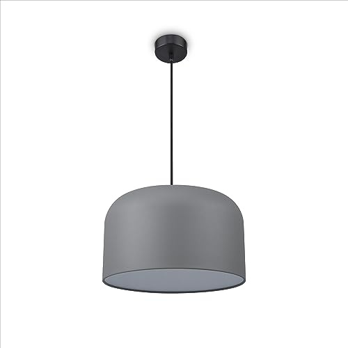 Paco Home Pendellampe Metall Vintage Esszimmerlampe Industrie Pendelleuchte Küche Lampenschirm 1-Flammig Bar Modern E27 Pendellänge 1,50m Industrial